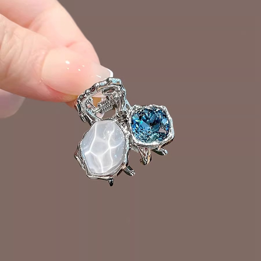 Silver Alloy Mini Hair Claw Cl - Jewelry Making Adults ulasan dan harga