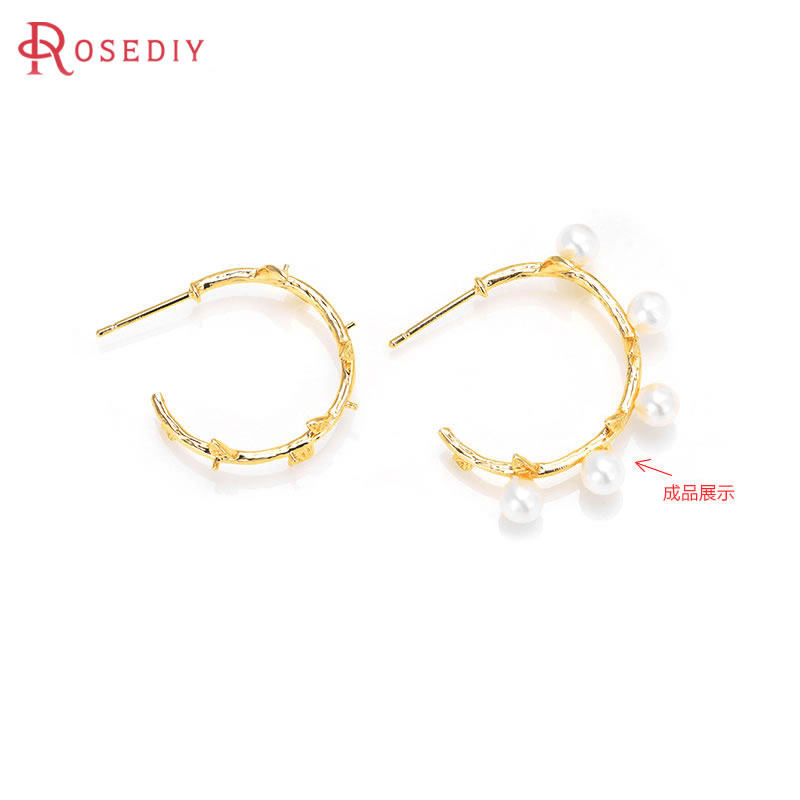 6PCS 18K Gold Color Brass with - Jewelry Making Soldering Kit ulasan dan harga