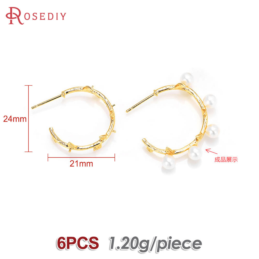 6PCS 18K Gold Color Brass with - Jewelry Making Soldering Kit ulasan dan harga