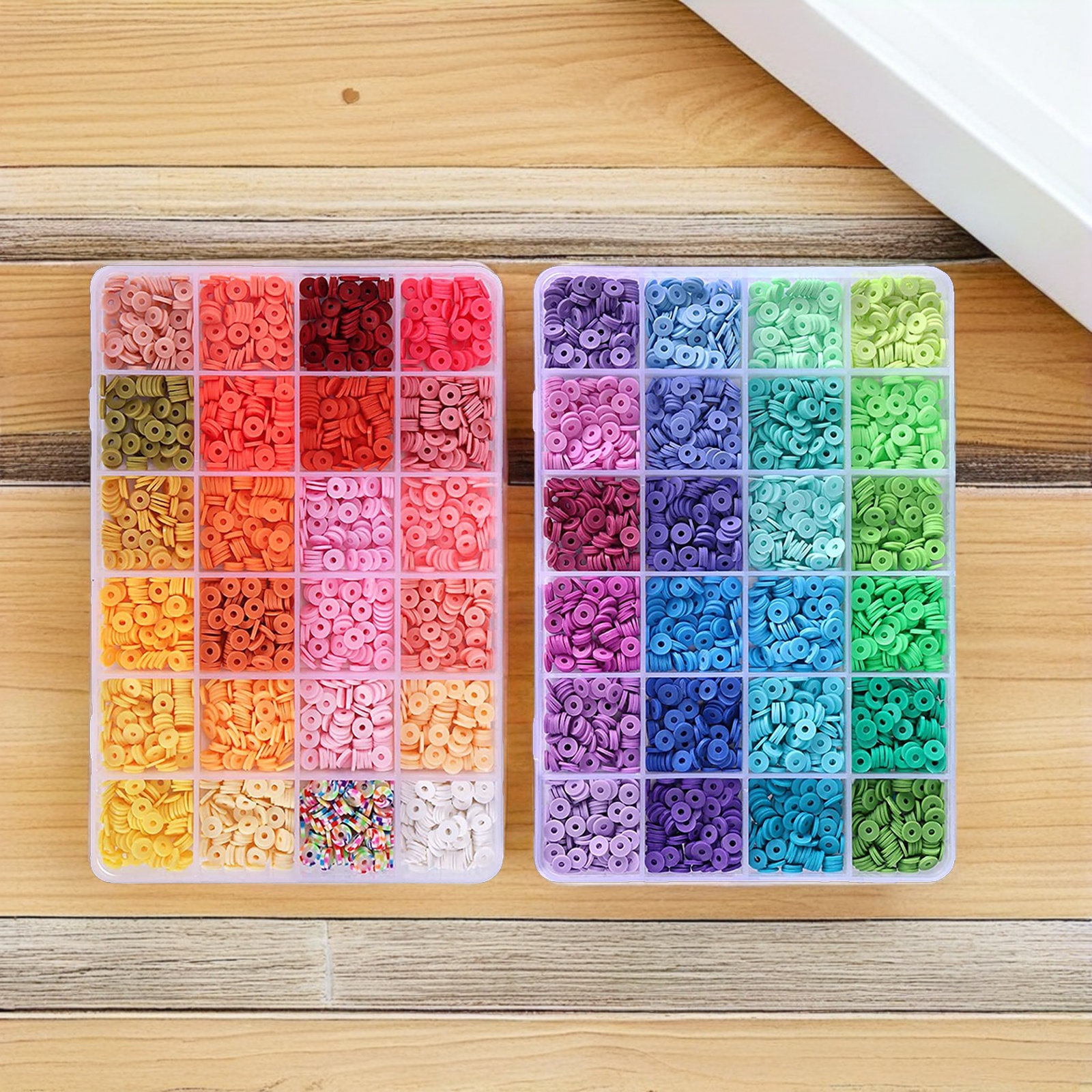 1Set Polymer Clay Beads Jewelr - Jewelry Making Adults ulasan dan harga