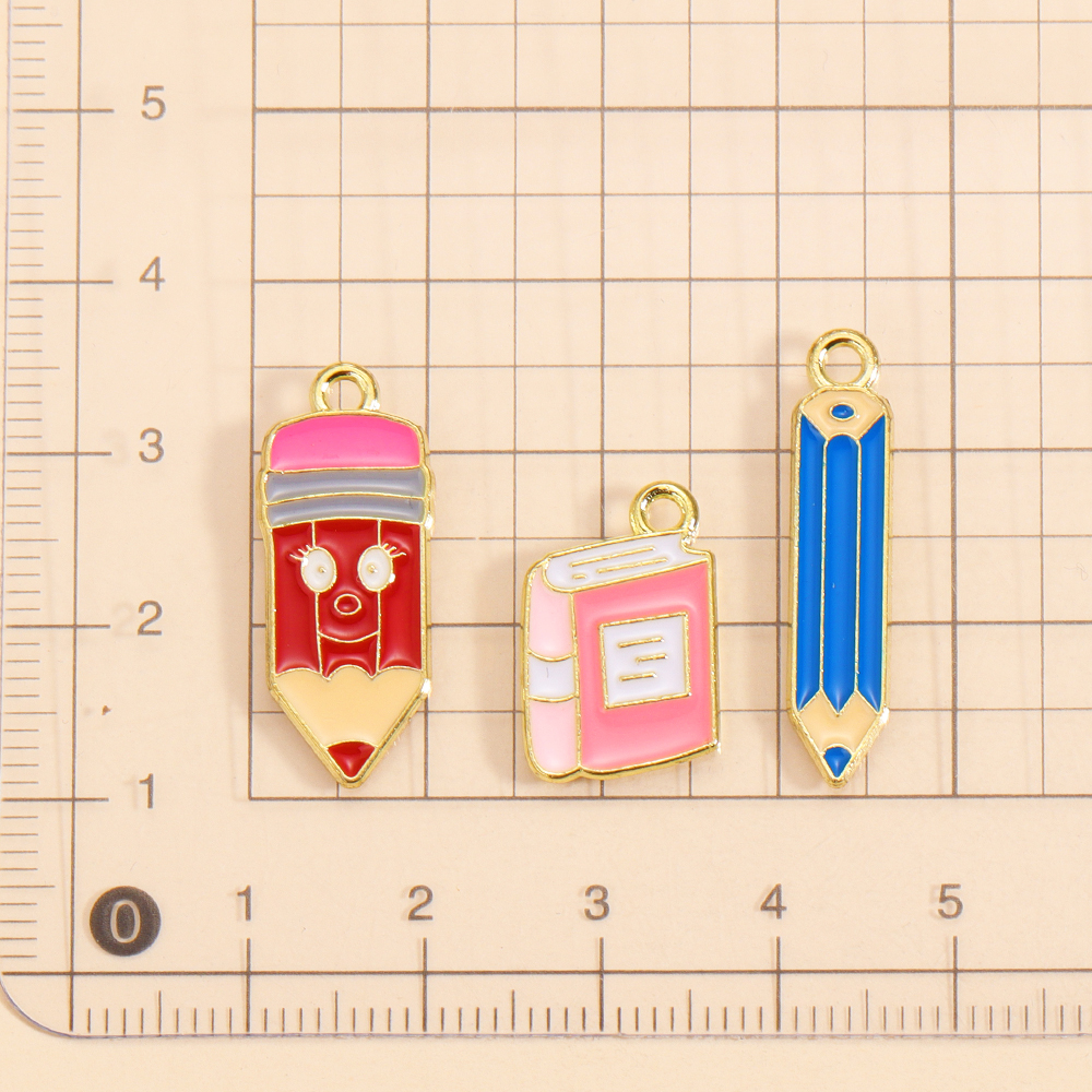 10Pcs Cute Fun Enamel Book Pen - Jewelry Making Guide Book ulasan dan harga