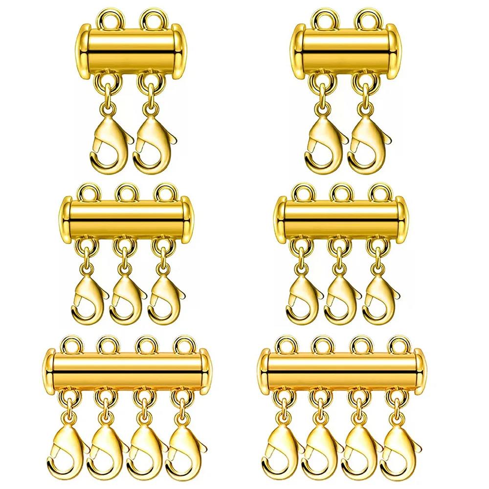 2pcs Multi Strand Necklace Lay - Jewelry Making Hardware ulasan dan harga