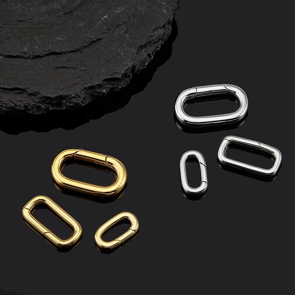 2pcs 18K Gold Plated Filled Ov - Jewelry Making Basics ulasan dan harga