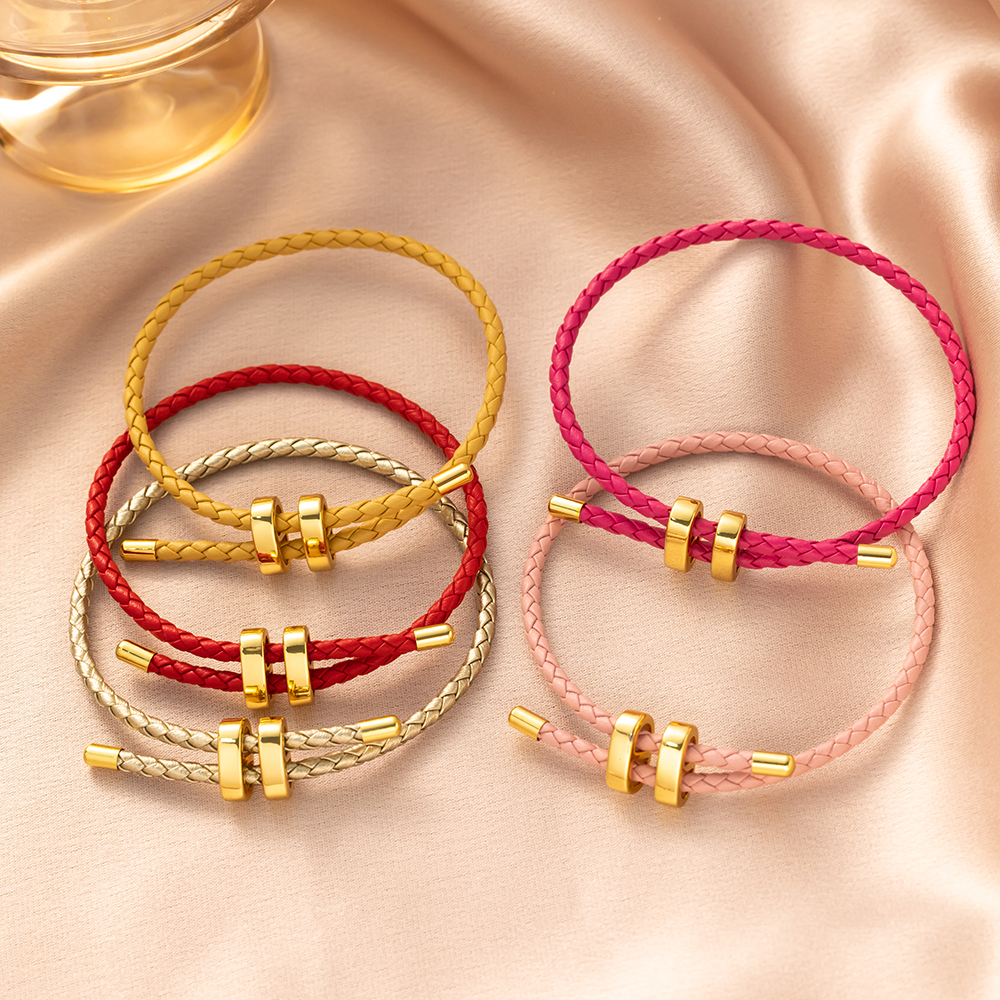 1Pcs Adjustable Braided Eight- - Jewelry Making For Couples ulasan dan harga