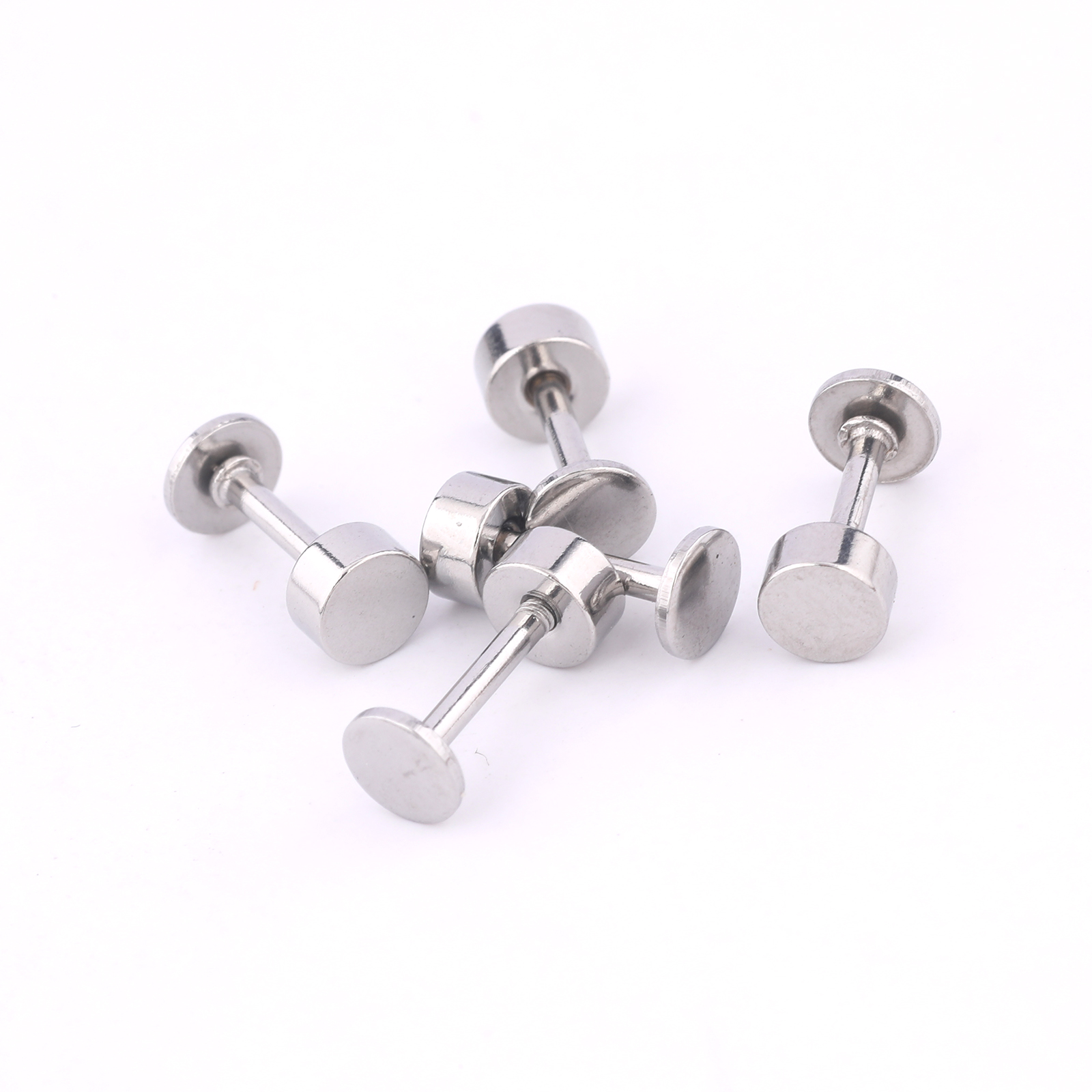 20pcs Stainless Steel 4mm Disc - Jewelry Making Soldering Kit ulasan dan harga