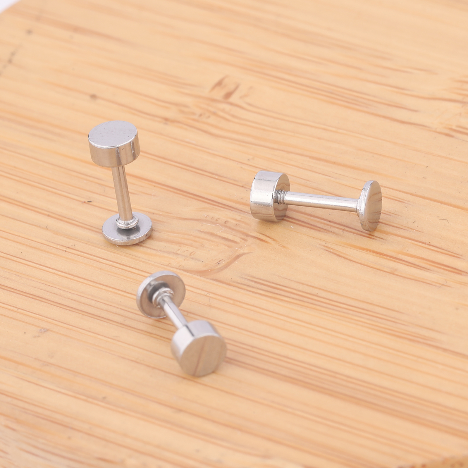 20pcs Stainless Steel 4mm Disc - Jewelry Making Soldering Kit ulasan dan harga